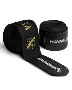 Bandage Hayabusa DeLuxe Zwart-Goud