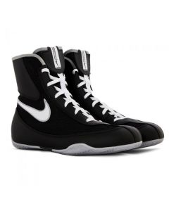 Boksschoen Nike Machomai 2.0 Zwart/Wit/Wolf Grijs