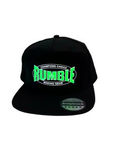 Cap Rumble Snapback Black Neon Green