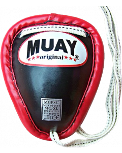 Thaise metalen Tok van Muay® Zwart/Rood