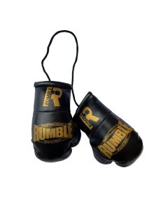 Mini Bokshandschoentjes van Rumble Zwart-Goud 2.0