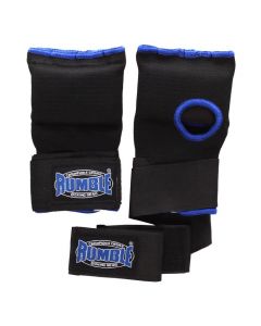 Binnenhandschoen Rumble met Strap zwart-blauw