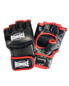 MMA Handschoen Rumble PU Luxe Zwart-Rood