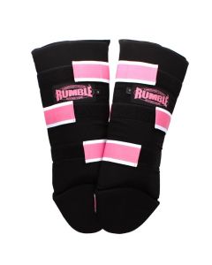 Scheenbeschermer Rumble Luxe Limited zwart/roze