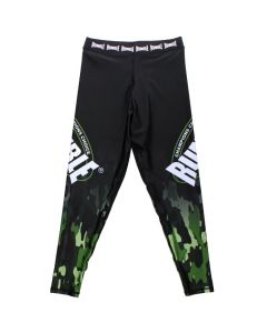 Rumble Fighting Spats New Black/Green Camo