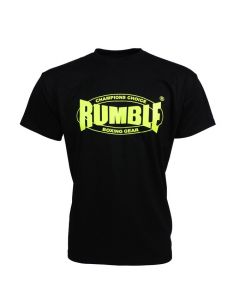 Rumble T-Shirt Model RT-18 Neon Geel voorkant