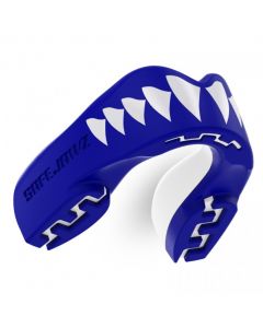 Safejawz Gebitsbeschermer Extro-Series Shark Blauw/Wit