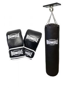Bokszakset Rumble 120cm Plafondbeugel + Special