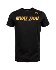 T-Shirt Venum MUAY THAI VT Black/Gold